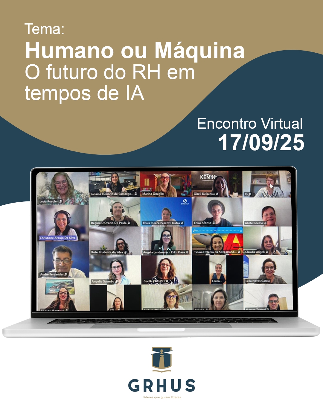 Humano ou Máquina - O futuro do RH em tempos de IA - Encontro visrtual