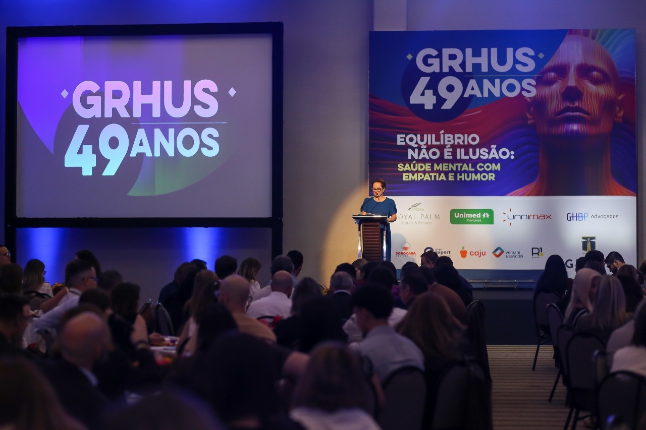 Aniversário GRHUS - 49 anos - Equilíbrio não é ilusão: Saúde mental com empatia e humor
