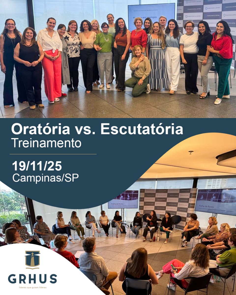 Oratória versus Escutatória
