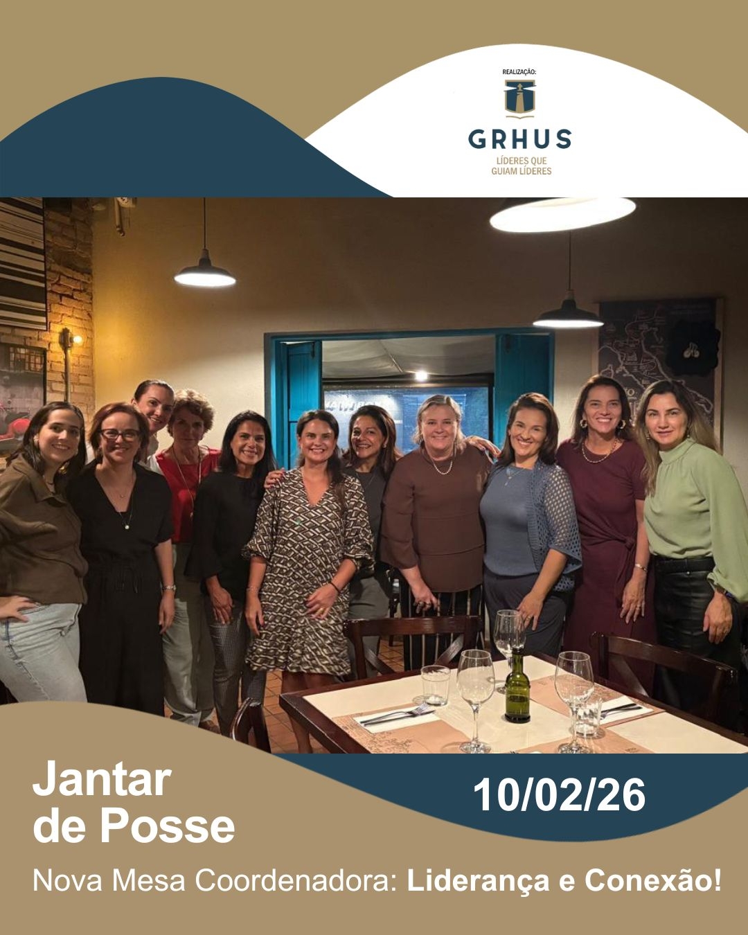 GRHUS celebra a Posse da Mesa Coordenadora 2026