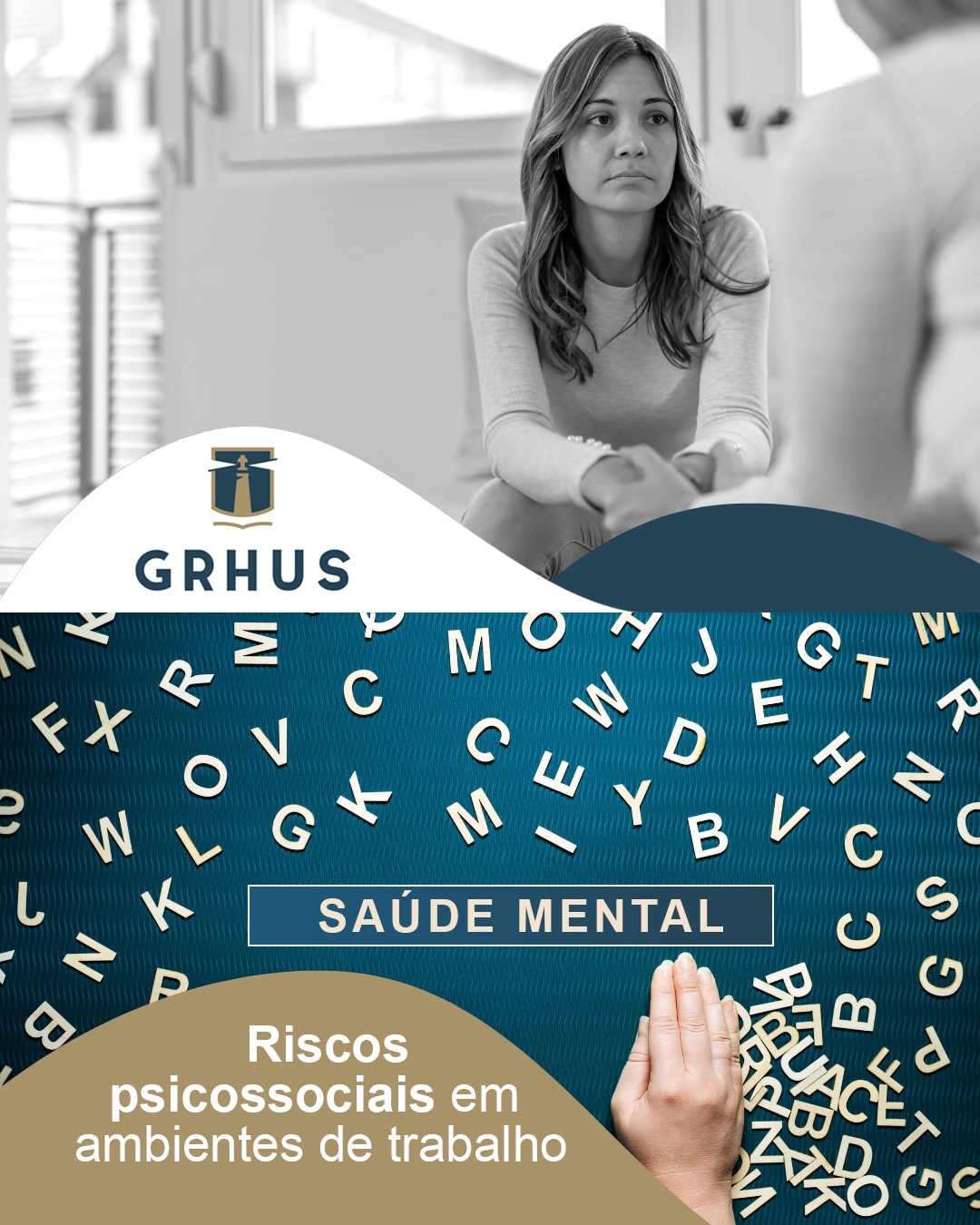 Encontro virtual -  Riscos psicossociais em  ambientes de trabalho - com Aline Viollini